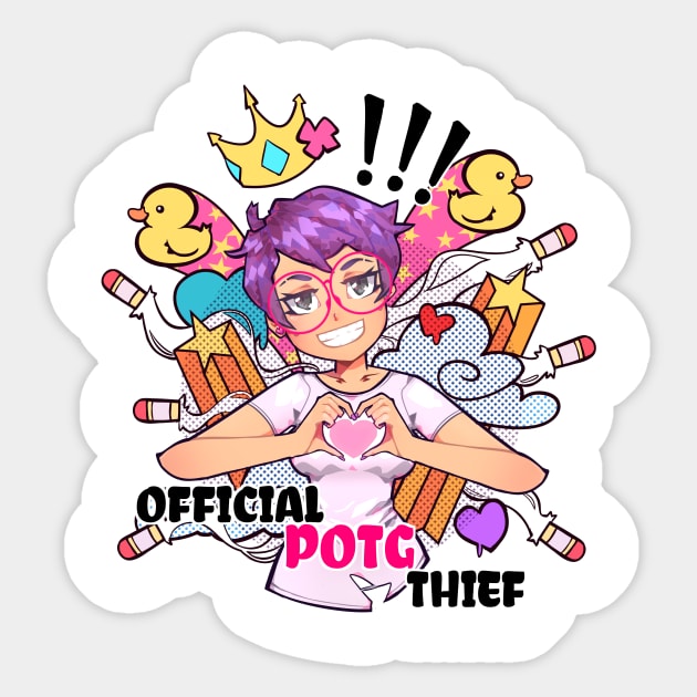 Official POTG thief Sticker by BreadBear